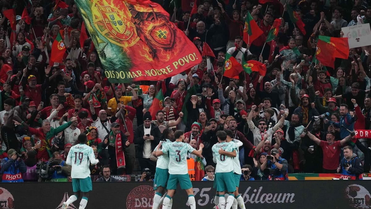 Portugal no se apiada de nadie: ganó en Dinamarca y sigue de racha en la Nations League
