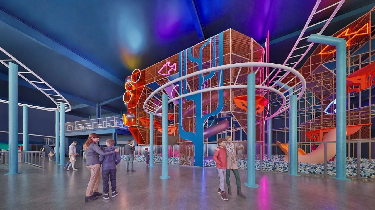 Balneario Camboriú se prepara para inaugurar un parque cubierto con más de cien atracciones sobre la arena