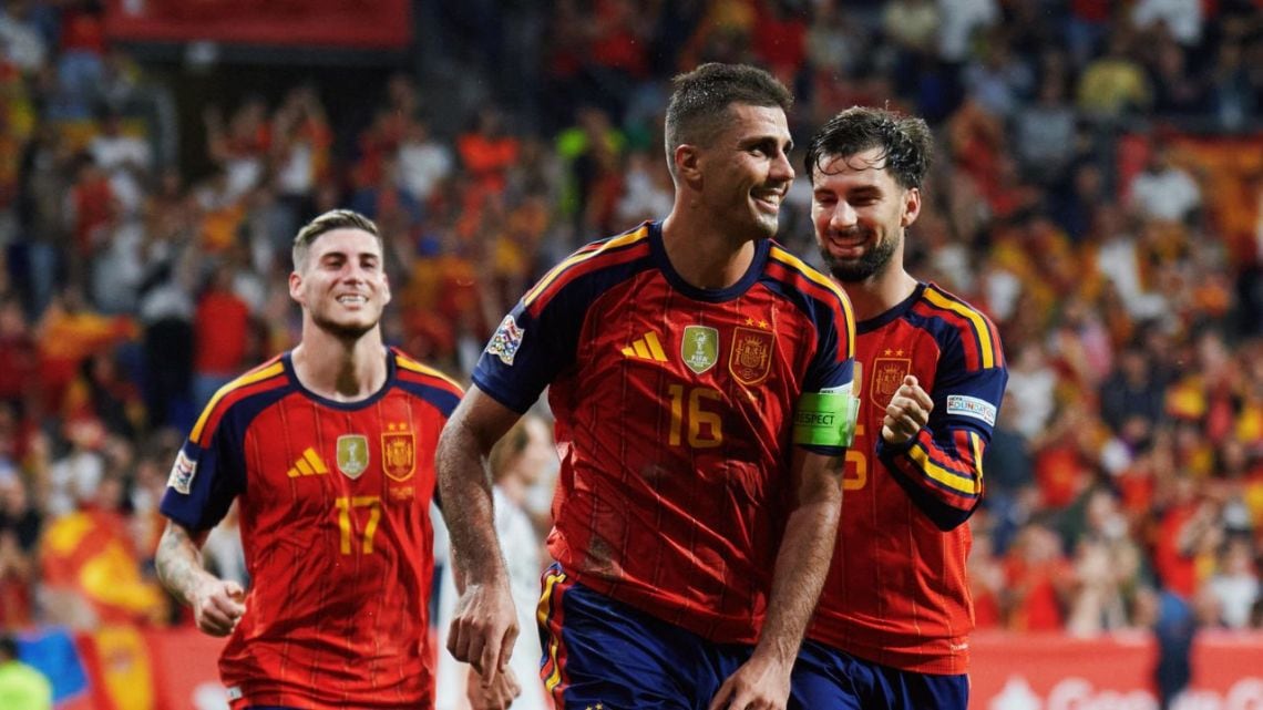 España no afloja: goleó a Chequia en Oviedo y sigue con puntaje ideal en la Nations