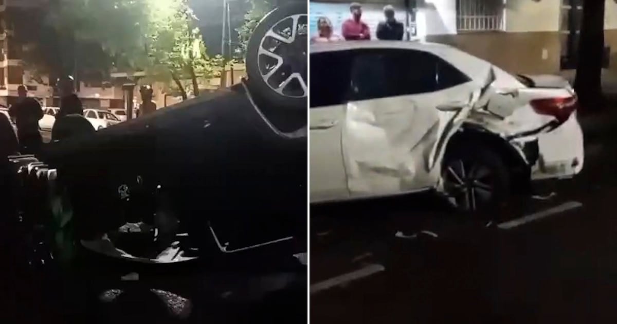 Volcadura en Alberdi y Curapaligüe: una conductora con 1,79 g/l de alcohol en sangre quedó detenida y hay cinco heridos