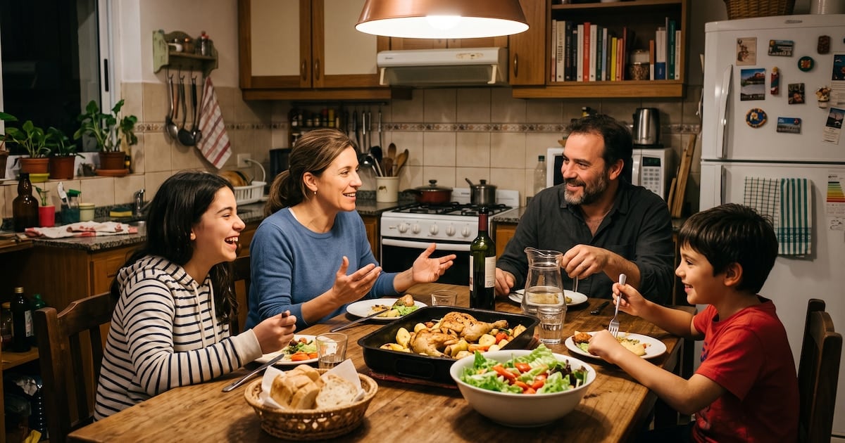Comer acompañado también enseña: especialistas pediátricos ponen el foco en la mesa como espacio de aprendizaje