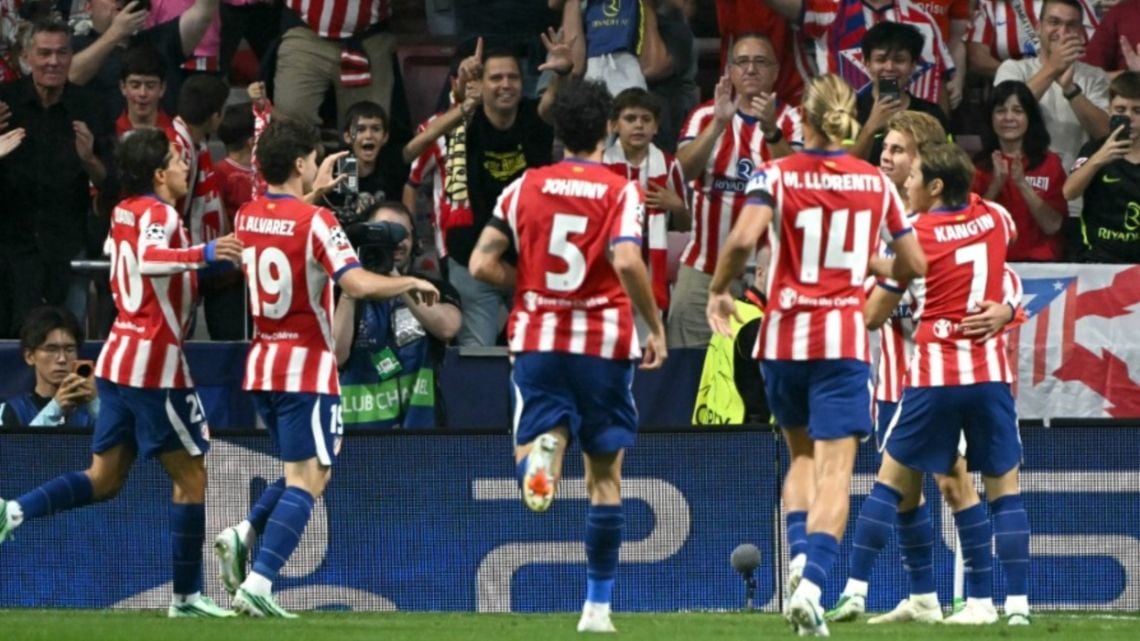Barrios abrió el camino y Lookman lo selló: el Atlético recuperó la sonrisa europea en el Metropolitano