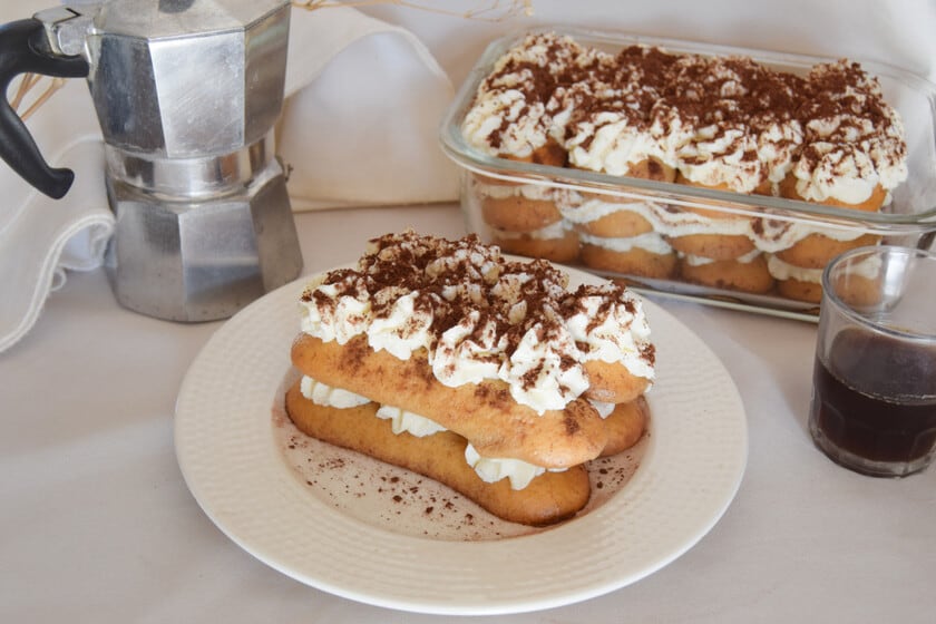 Una versión sin gluten del tiramisú que replica la textura y el sabor del clásico italiano