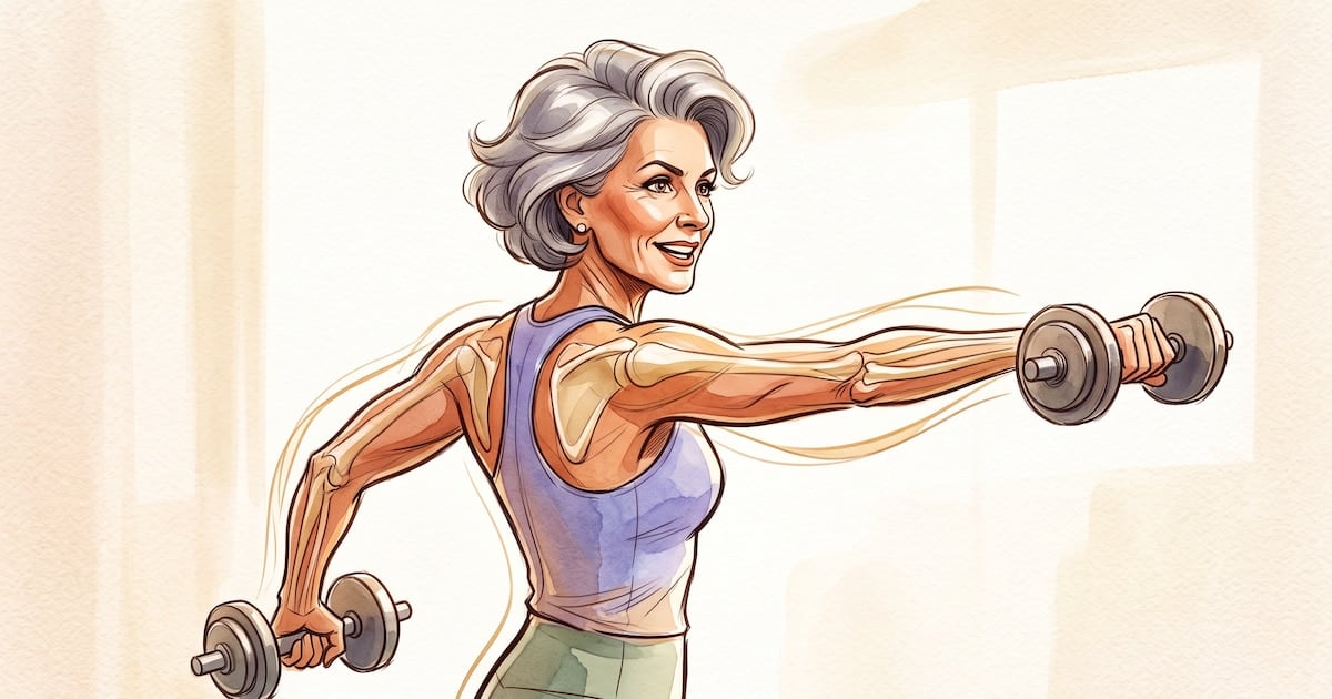 Menopausia, huesos y músculos: por qué sumar pesas y bandas elásticas puede cambiar el día a día