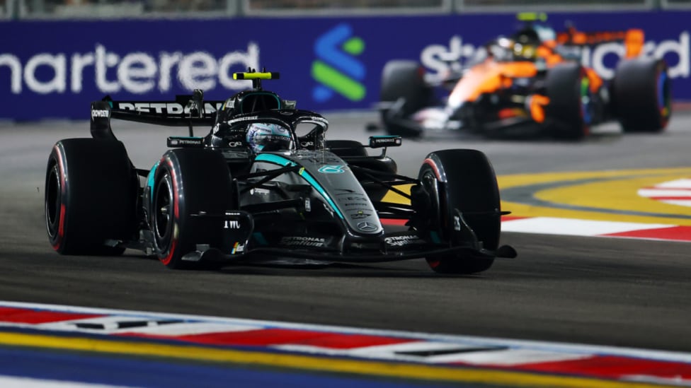 Mercedes llega a Austin con upgrades y una