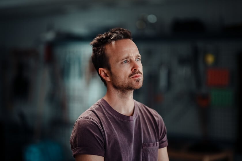 A Aaron Paul lo dejaron en unblink y la historia familiar de Matt Hagen quedó en el MOLDE