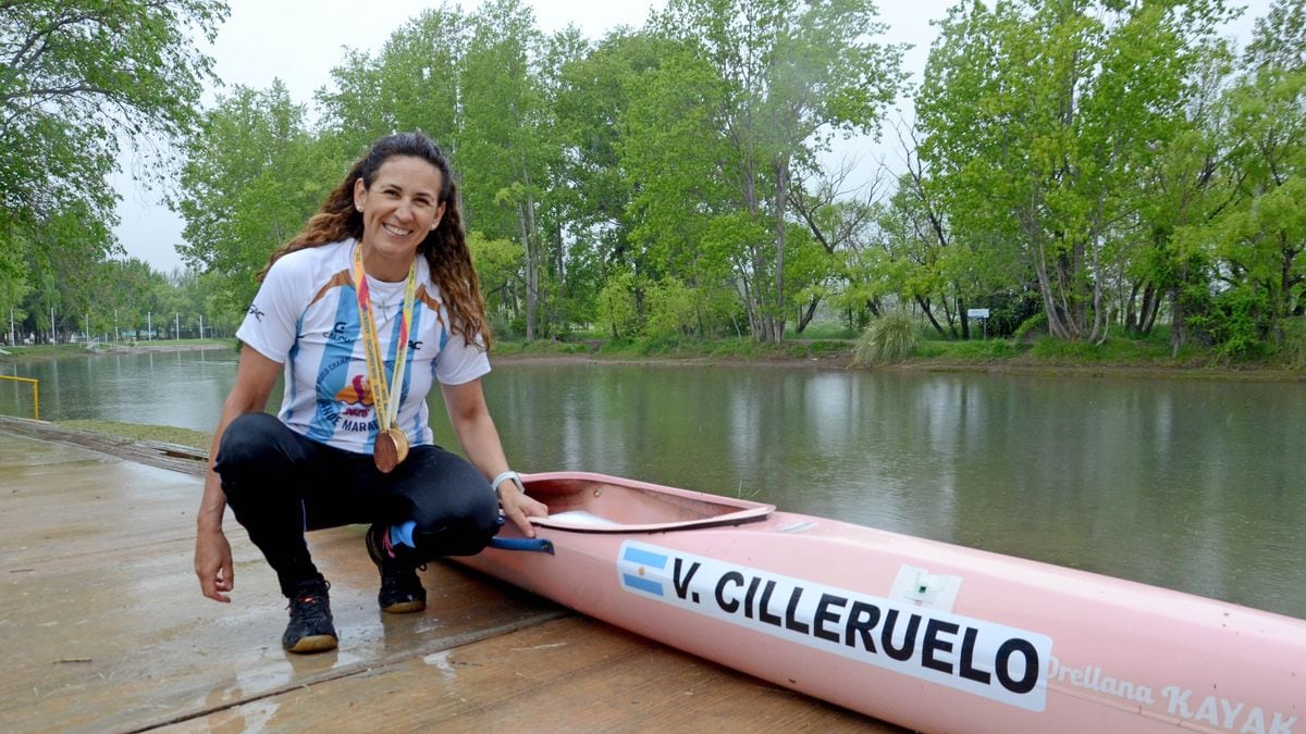 Valeria Cilleruelo cruzó la meta en Gualeguaychú con una dupla conocida apenas sobre el agua